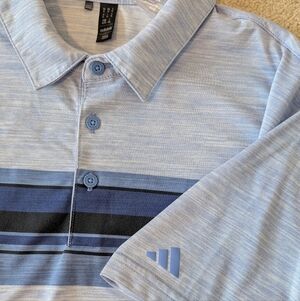 Adidas Men's Core Chest Graphic Short Sleeve Golf Polo Sz XL